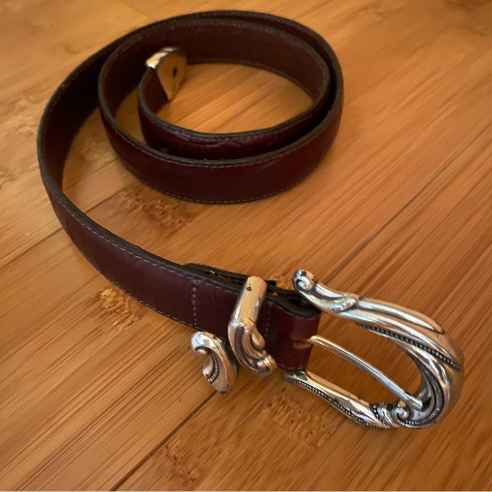 Brighton Brown Leather Belt